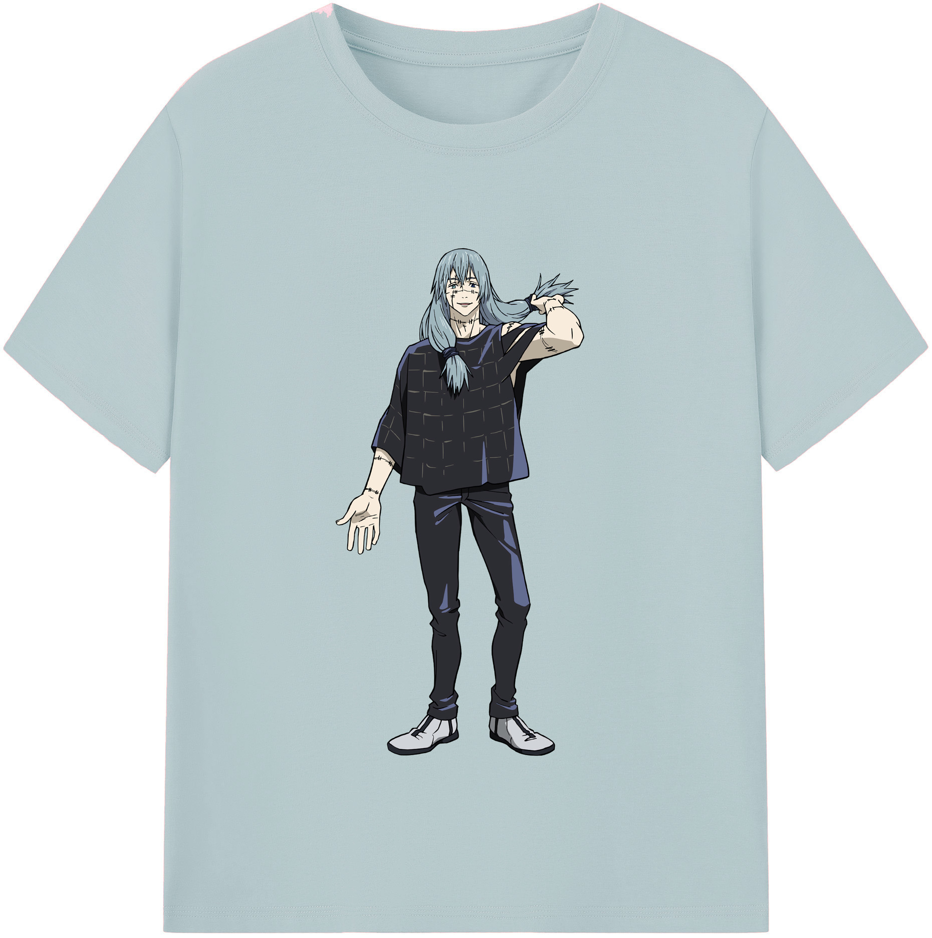 （画像用） 呪術廻戦 Jujutsu Kaisen 綿100％半袖Tシャツ（フロントプリント）